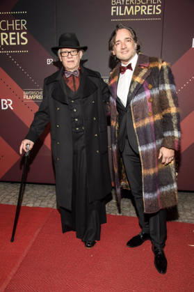 Hannes Hellmann und Branko Buchberger bei der Verleihung des 47. Bayerischen Filmpreises 2025 im Prinzregententheater. München, 23.01.2026
