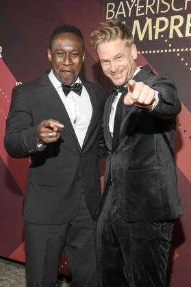 Jerry Kwarteng und Frederic Heidorn bei der Verleihung des 47. Bayerischen Filmpreises 2025 im Prinzregententheater. München, 23.01.2026