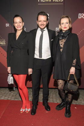 Kathrin Anna Stahl, Tommy Schwimmer und Sina Wilke bei der Verleihung des 47. Bayerischen Filmpreises 2025 im Prinzregententheater. München, 23.01.2026