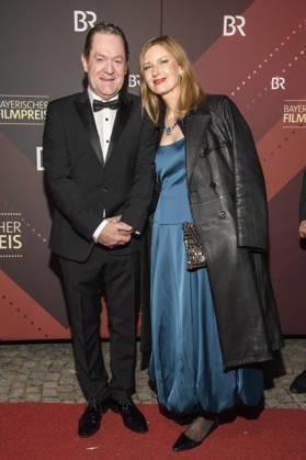 Jürgen Tonkel und Inna Küster bei der Verleihung des 47. Bayerischen Filmpreises 2025 im Prinzregententheater. München, 23.01.2026