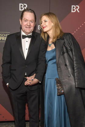 Jürgen Tonkel und Inna Küster bei der Verleihung des 47. Bayerischen Filmpreises 2025 im Prinzregententheater. München, 23.01.2026