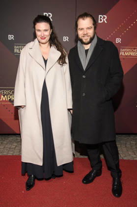 Mascha Schilinski und Fabian Gamper bei der Verleihung des 47. Bayerischen Filmpreises 2025 im Prinzregententheater. München, 23.01.2026