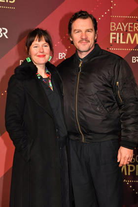 Zora Thiessen and Felix Klare attend the Bavarian Film Awards 2026 at Prinzregententheater on January 23, 2026 in Munich, Germany 47th Bavarian Film Awards Bayerischer Filmpreis in Munich, Germany