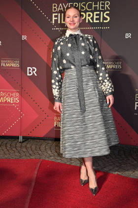 Rosalie Thomass attends the Bavarian Film Awards 2026 at Prinzregententheater on January 23, 2026 in Munich, Germany 47th Bavarian Film Awards Bayerischer Filmpreis in Munich, Germany