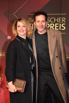 Lara Joy Koerner and Alexander Kreuzer attend the Bavarian Film Awards 2026 at Prinzregententheater on January 23, 2026 in Munich, Germany 47th Bavarian Film Awards Bayerischer Filmpreis in Munich, Germany