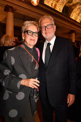 Doris Doerrie and Martin Moszkowicz attend the Bavarian Film Awards 2026 at Prinzregententheater on January 23, 2026 in Munich, Germany 47th Bavarian Film Awards Bayerischer Filmpreis in Munich, Germany