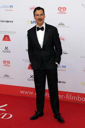 Deutscher Filmball 2026 Florian David Fitz (deutscher Schauspieler, Drehbuchautor und Filmregisseur) auf dem roten Teppich. 50. Deutscher Filmball 2026 am 24.01.2026 im Hotel Bayerischer Hof in München. Bayern, Deutschland.