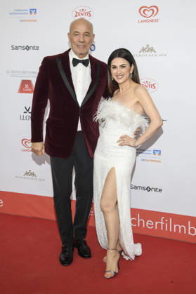 Heiner Lauterbach mit Ehefrau Viktoria Lauterbach beim 50. Deutschen Filmball 2026 im Hotel Bayerischer Hof. München, 24.01.2026