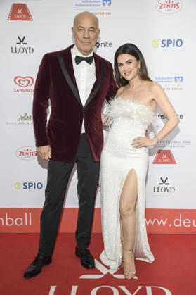 Heiner Lauterbach mit Ehefrau Viktoria Lauterbach beim 50. Deutschen Filmball 2026 im Hotel Bayerischer Hof. München, 24.01.2026