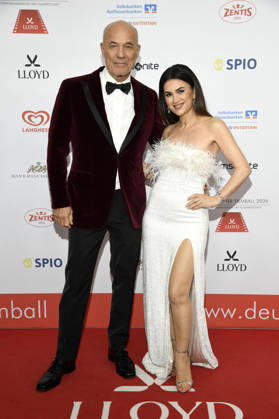 Heiner Lauterbach mit Ehefrau Viktoria Lauterbach beim 50. Deutschen Filmball 2026 im Hotel Bayerischer Hof. München, 24.01.2026