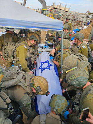 (260126) -- JERUSALEM, Jan. 26, 2026 -- This photo released from Israeli media shows the remains of Ran Gvili in the Gaza Strip, Jan. 26, 2026. The remains of Ran Gvili, the last hostage held in the Gaza Strip, had been identified and taken to Israel for burial, Israeli officials announced on Monday. MIDEAST-ISRAELI HOSTAGE-REMAINS ChenxJunqing 