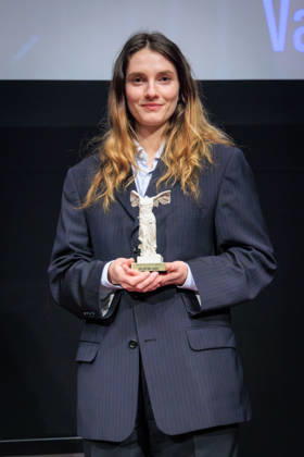Louis Delluc Awards Ceremony - Paris Valentine Cadic attends the Louis Delluc Awards ceremony where she received the 2025 Louis Delluc Prize for La Petite Dernière at the Cinémathèque Française in Paris, France on January 26, 2026 Photo by David Boyer ABACAPRESS.COM Paris France  Copyright: xBoyerxDavid ABACAx