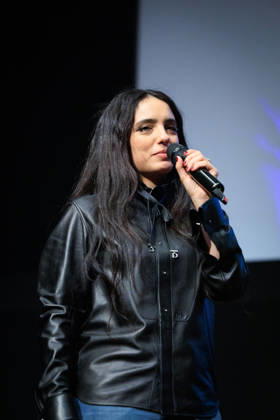 Louis Delluc Awards Ceremony - Paris Hafsia Herzi attends the Louis Delluc Awards ceremony where she received the 2025 Louis Delluc Prize for La Petite Dernière at the Cinémathèque Française in Paris, France on January 26, 2026 Photo by David Boyer ABACAPRESS.COM Paris France  Copyright: xBoyerxDavid ABACAx