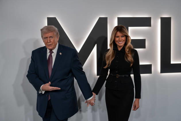 January 29, 2026, Washington, District of Columbia, USA: President DONALD TRUMP and First Lady MELANIA TRUMP arrive at the premiere of the Amazon MGM Studios film Melania at the John F. Kennedy Center for the Performing Arts in Washington, D.C. The film documents the period leading up to the 2025 Presidential Inauguration and Melania Trump s role during the White House transition. Washington USA - ZUMAl312 20260129_znp_l312_022 Copyright: xAndrewxLeydenx