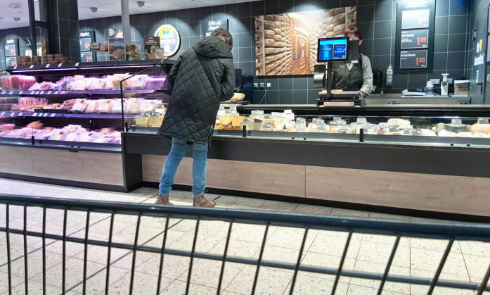 Marktkauf - Einkauf zu Zeiten von Inflation. Marktkauf - Einkauf in einem Supermarkt oder Discounter