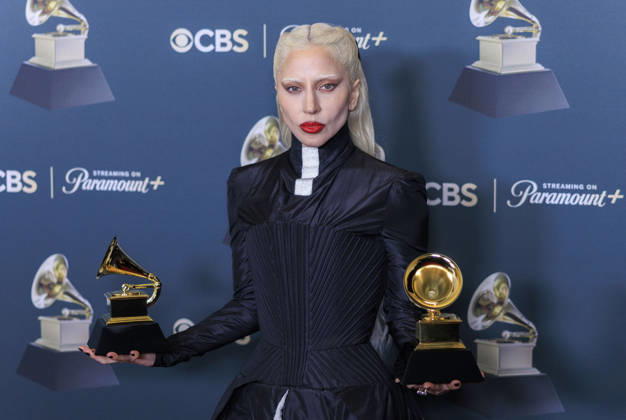 February 1, 2026, Los Angeles, California, USA: Lady Gaga at the 68th Annual Grammy Awards press room on Sunday February 1, 2026 at Crypto.com Arena in Los Angeles, California. ARIANA RUIZ PI Los Angeles USA - ZUMAp124 20260201_zaa_p124_375 Copyright: xArianaxRuizx