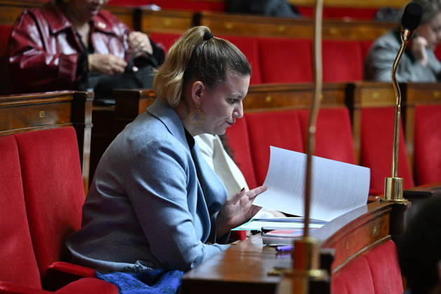 Session of Questions to the Government at the National Assembly - Paris Mathilde Panot, deputy, during a session of questions to the government at the National Assembly, France s Parliament lower house, in Paris, France on February 3, 2026. Photo by Tomas Stevens ABACAPRESS.COM Paris France Copyright: xStevensxTomas ABACAx