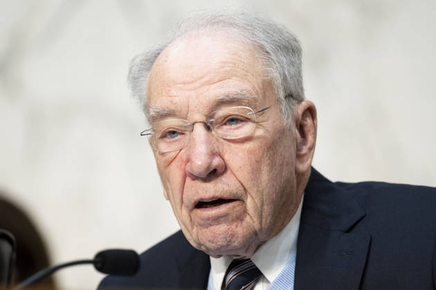 February 3, 2026, Washington, District Of Columbia, USA: U.S. Senator CHUCK GRASSLEY (R-IA) speaking at a Senate Judiciary hearing at the U.S. Capitol in Washington, DC. Washington USA - ZUMAb161 20260203_aap_b161_051 Copyright: xMichaelxBrochsteinx