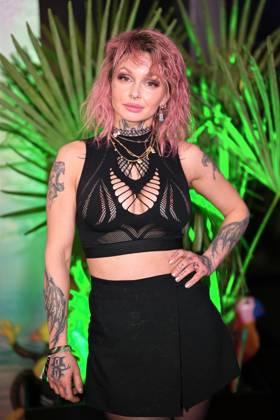 Promis unter Palmen Premiere 2026. Edith Stehfest bei der Premiere des Realityformats Promis unter Palmen im CINENOVA Koeln am 04.02.2026. Koeln CINENOVA Nordrhein-Westfalen