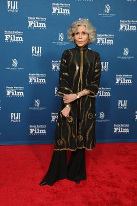 41st SIBFF: Maltin Modern Master Award SANTA BARBARA, CALIFORNIA - FEBRUARY 05: Jane Fonda attends the 41st Annual Santa Barbara International Film Festival: Maltin Modern Master Award Honoring Adam Sandler at The Arlington Theatre on February 05, 2026 in Santa Barbara, California. Credit: AdMedia EDITORIAL USE ONLY  Copyright: xx AdMediax admphotostwo966662