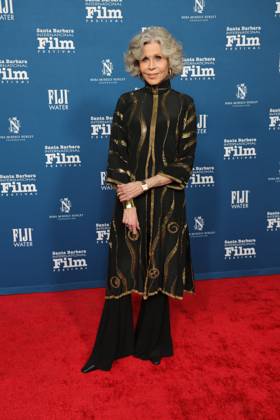 41st SIBFF: Maltin Modern Master Award SANTA BARBARA, CALIFORNIA - FEBRUARY 05: Jane Fonda attends the 41st Annual Santa Barbara International Film Festival: Maltin Modern Master Award Honoring Adam Sandler at The Arlington Theatre on February 05, 2026 in Santa Barbara, California. Credit: AdMedia EDITORIAL USE ONLY  Copyright: xx AdMediax admphotostwo966663