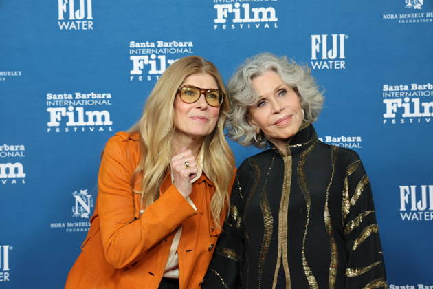 41st SIBFF: Maltin Modern Master Award SANTA BARBARA, CALIFORNIA - FEBRUARY 05: Connie Britton & Jane Fonda attends the 41st Annual Santa Barbara International Film Festival: Maltin Modern Master Award Honoring Adam Sandler at The Arlington Theatre on February 05, 2026 in Santa Barbara, California. Credit: AdMedia EDITORIAL USE ONLY  Copyright: xx AdMediax admphotostwo966664