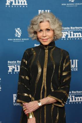 41st SIBFF: Maltin Modern Master Award SANTA BARBARA, CALIFORNIA - FEBRUARY 05: Jane Fonda attends the 41st Annual Santa Barbara International Film Festival: Maltin Modern Master Award Honoring Adam Sandler at The Arlington Theatre on February 05, 2026 in Santa Barbara, California. Credit: AdMedia EDITORIAL USE ONLY  Copyright: xx AdMediax admphotostwo966670
