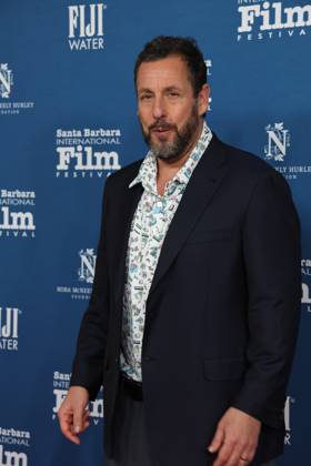 41st SIBFF: Maltin Modern Master Award SANTA BARBARA, CALIFORNIA - FEBRUARY 05: Adam Sandler attend the 41st Annual Santa Barbara International Film Festival: Maltin Modern Master Award Honoring Adam Sandler at The Arlington Theatre on February 05, 2026 in Santa Barbara, California. Credit: AdMedia EDITORIAL USE ONLY  Copyright: xx AdMediax admphotostwo966711