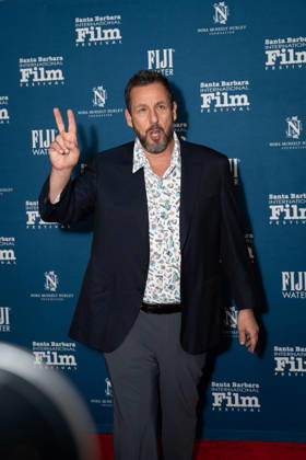 The 41st Santa Barbara International Film Festival at the Arlington Theater, Santa Barbara, USA, Thursday 5 February 2026. Actor and comedian Adam Sandler attends the 41st Santa Barbara International Film Festival to receive the Maltin Modern Master Award at the Arlington Theater in Santa Barbara, USA, Thursday, 5 February 2026., Credit:JERRY PEREZ Avalon USA, California, Santa Barbara  Copyright: xJERRYxPEREZx xAvalonx 1072460421