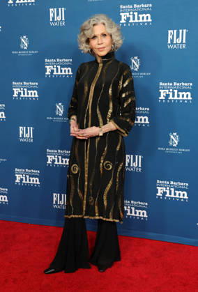 41st Annual Santa Barbara International Film Festival: Maltin Modern Master Award Honoring Adam Sandler 5 February 2026 . Santa Barbara, California - Jane FondaAt 41st Annual Santa Barbara International Film Festival: Maltin Modern Master Award Honoring Adam Sandler held at rlington Theatre in Santa Barbara., Credit:Sadou Faye Avalon United States, CA, Santa Barbara, Arlington Theatre  Copyright: xSadouxFayex xAvalonx 1072497015