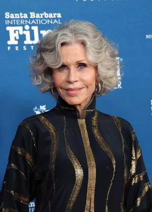 41st Annual Santa Barbara International Film Festival: Maltin Modern Master Award Honoring Adam Sandler 5 February 2026 . Santa Barbara, California - Jane FondaAt 41st Annual Santa Barbara International Film Festival: Maltin Modern Master Award Honoring Adam Sandler held at rlington Theatre in Santa Barbara., Credit:Sadou Faye Avalon United States, CA, Santa Barbara, Arlington Theatre  Copyright: xSadouxFayex xAvalonx 1072497058