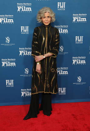 41st Annual Santa Barbara International Film Festival: Maltin Modern Master Award Honoring Adam Sandler 5 February 2026 . Santa Barbara, California - Jane FondaAt 41st Annual Santa Barbara International Film Festival: Maltin Modern Master Award Honoring Adam Sandler held at rlington Theatre in Santa Barbara., Credit:Sadou Faye Avalon United States, CA, Santa Barbara, Arlington Theatre  Copyright: xSadouxFayex xAvalonx 1072497278