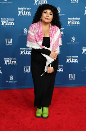 41st Annual Santa Barbara International Film Festival: Maltin Modern Master Award Honoring Adam Sandler 5 February 2026 . Santa Barbara, California Jenny Espino attend 41st Annual Santa Barbara International Film Festival: Maltin Modern Master Award Honoring Adam Sandler held at rlington Theatre in Santa Barbara., Credit:Sadou Faye Avalon United States, CA, Santa Barbara, Arlington Theatre  Copyright: xSadouxFayex xAvalonx 1072498125