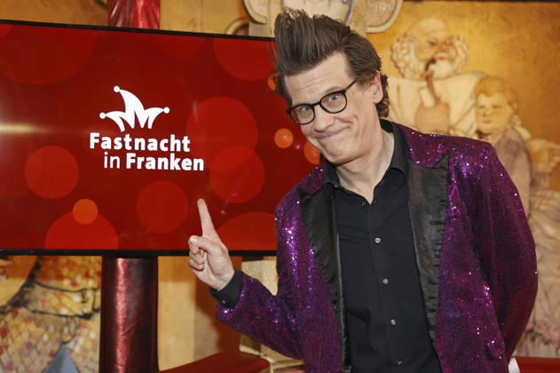 Matthias Walz bei der Generalprobe zur TV-Show Fastnacht in Franken aus den Mainfrankensälen. Veitshöchheim, 05.02.2026