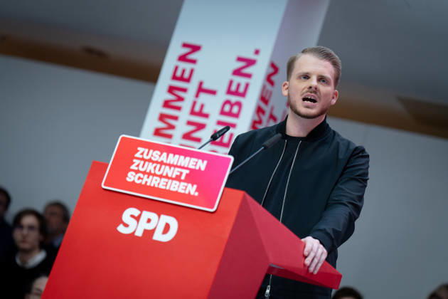 SPD, Willy-Brandt-Haus, Berlin, Jahresauftaktklausur SPD, Willy-Brandt-Haus, Berlin, Jahresauftaktklausur, Parteivorstand, Zusammen Zukunft Schreiben , Generalsekretär, Tim Klüssendorf Berlin Berlin GER