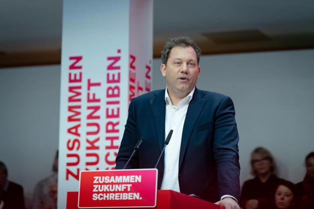 SPD, Willy-Brandt-Haus, Berlin, Jahresauftaktklausur SPD, Willy-Brandt-Haus, Berlin, Jahresauftaktklausur, Parteivorstand, Zusammen Zukunft Schreiben , SPD, Vorsitzende, Bärbel Bas, Lars Klingbeil Berlin Berlin GER
