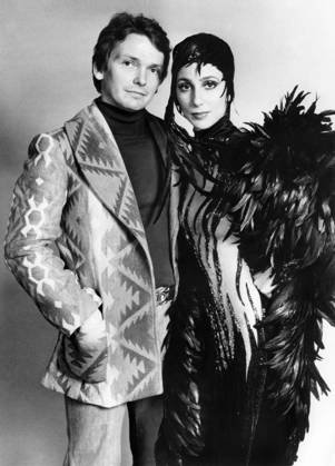 RECORD DATE NOT STATED Bob Mackie and Cher Bono 1975 ** B.D.M. EDITORIAL USE ONLY  Copyright: x