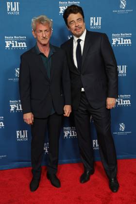 41st SBIFF: Hammond Cinema Vanguard Award SANTA BARBARA, CALIFORNIA - FEBRUARY 09: Sean Penn and Benicio del Toro at the 41st Santa Barbara International Film Festival: Hammond Cinema Vanguard Award honoring Leonardo DiCaprio, Sean Penn, & Benicio Del Toro at The Arlington Theatre on February 09, 2026 in Santa Barbara, California Credit: AdMedia EDITORIAL USE ONLY  Copyright: xx AdMediax admphotostwo967464