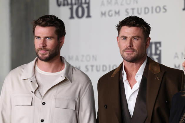 World Premiere Of Amazon MGM Studios Crime 101 in Los Angeles, 10 February 2026 Liam Hemsworth and Chris Hemsworth at the World Premiere Of Amazon MGM Studios Crime 101 held at The United Theater on Broadway at STILE Downtown Los Angeles by Kasa in Los Angeles, California, United States on 10 February 2026., Credit:Xavier Collin Avalon USA, California, Los Angeles  Copyright: xXavierxCollinx xAvalonx 1073883341