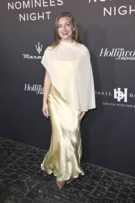Anna Sitar bei der Hollywood Reporter Academy Award Nominees Night im Chateau Marmont. Los Angeles, 10.02.2026
