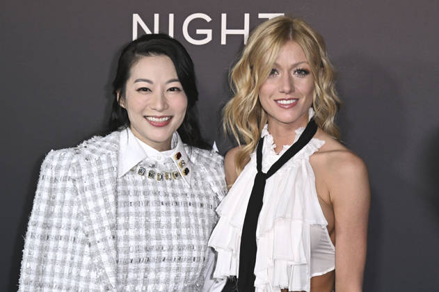 Arden Cho und Katherine McNamara bei der Hollywood Reporter Academy Award Nominees Night im Chateau Marmont. Los Angeles, 10.02.2026