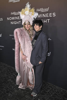 Kesha und Diane Warren bei der Hollywood Reporter Academy Award Nominees Night im Chateau Marmont. Los Angeles, 10.02.2026