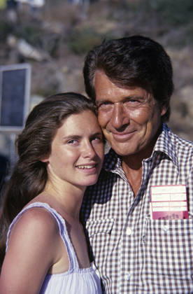RECORD DATE NOT STATED Efrem Zimbalist Jr. and his daughter Stephanie Zimbalist 1978 EDITORIAL USE ONLY  Copyright: xDavidxSuttonx