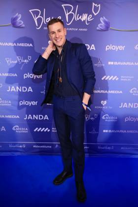 Blaue Blume 2026 Lukas Sauer 15. Verleihung des Romantischen Kurzfilm Awards BLAUE BLUME im Funkhaus Berlin Datum: 11.02.2026 Copyright: xEventpress Kratschx