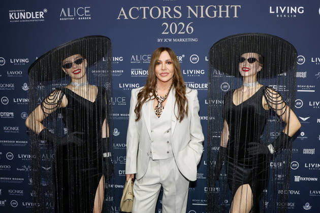 Simone Thomalla bei Actors Night 2026 in dem Alice Rooftop & Garden im Living Berlin.