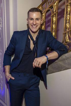 Lukas Sauer Schauspieler zu Gast bei der 15. Verleihung des Romantischen Kurzfilm Awards BLAUE BLUME, im Frederick™sBerlin am Mittwoch 11 Februar 2026 in Berlin Berlin Deutschland