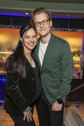 Nadja Jo Klapper und Johannes Heinrichs Schauspieler zu Gast bei der 15. Verleihung des Romantischen Kurzfilm Awards BLAUE BLUME, im Frederick™sBerlin am Mittwoch 11 Februar 2026 in Berlin Berlin Deutschland