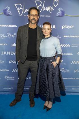 Christopher Doll und Karoline Herfurth Ehepaar Schauspielerin zu Gast bei der 15. Verleihung des Romantischen Kurzfilm Awards BLAUE BLUME, im Frederick™sBerlin am Mittwoch 11 Februar 2026 in Berlin Berlin Deutschland