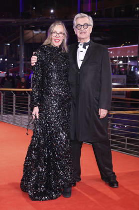 Wim Wenders mit Ehefrau Donata Wenders bei der Festivaleröffnung mit der Premiere des Kinofilms No Good Men auf der Berlinale 2026 76. Internationale Filmfestspiele Berlin im Berlinale Palast. Berlin, 12.02.2026