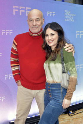 Heiner Lauterbach mit Ehefrau Viktoria Lauterbach beim Empfang der bayerischen Filmförderung FFF während der Berlinale 2026 in der Vertretung des Freistaats Bayern beim Bund. Berlin, 13.02.2026